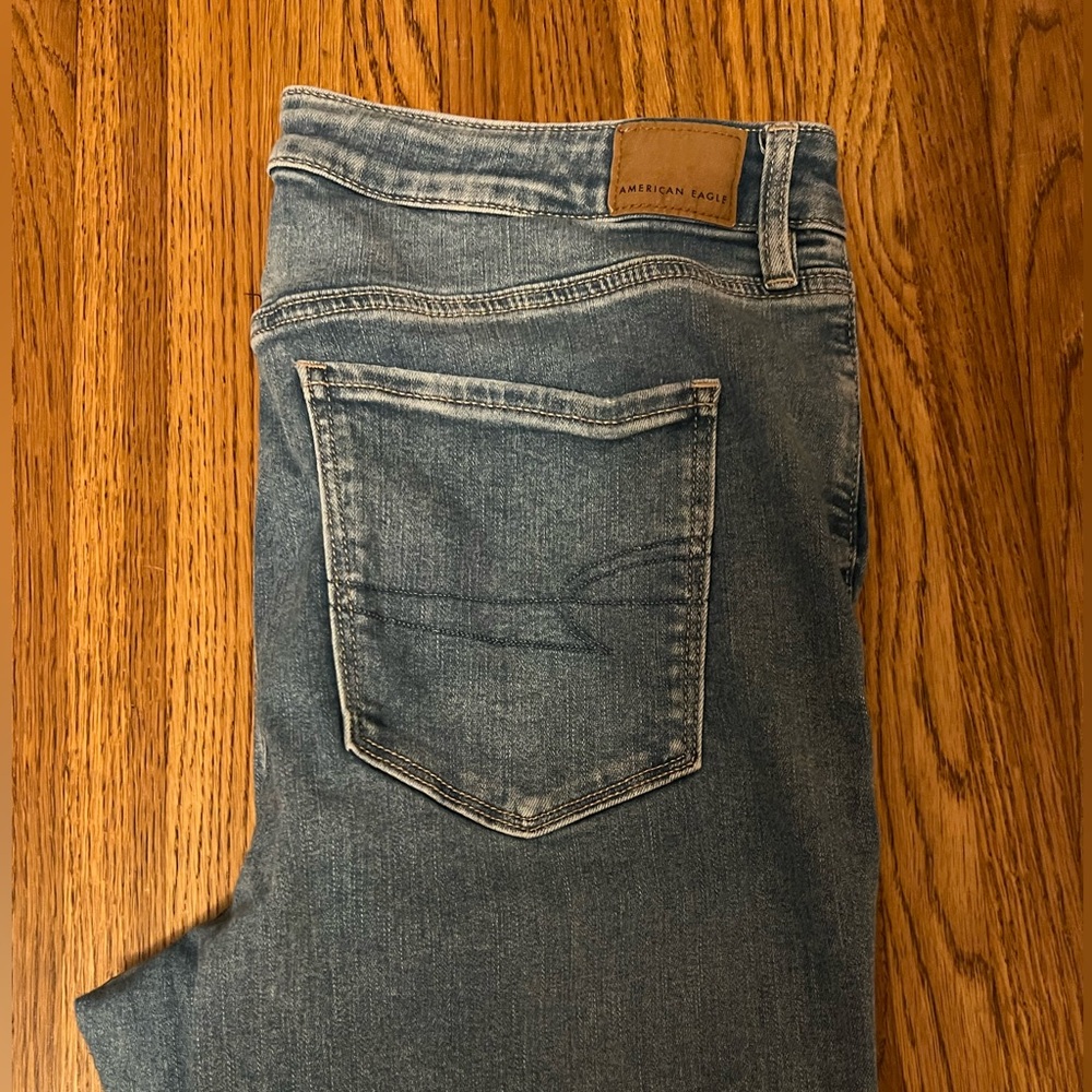American Eagle Size 16 High Rise Flare Jeans